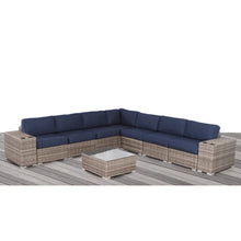 Load image into Gallery viewer, Stylish Rattan Wicker Person Seating Group With Premium Sunbrella Cushions Perfect For Outdoor Entertaining