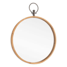 Load image into Gallery viewer, 30" Round Metal Framed Accent Mirror - Bronze