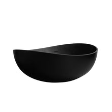 Load image into Gallery viewer, Freestanding Solid Surface Soaking Bathtub For Bathroom