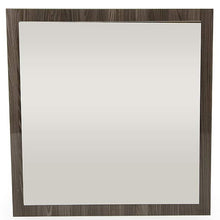 Load image into Gallery viewer, 41" Square Framed Mounted Accent Mirror - Gray