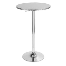 Load image into Gallery viewer, Ale - 3 Piece Bar Set Bistro Round Contemporary Adjustable Oval Footrest