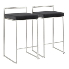 Load image into Gallery viewer, Fuji - Contemporary Elegant Stackable Counter Stool Set