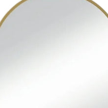 Load image into Gallery viewer, 38" Metal Arch Framed Accent Mirror - Gold