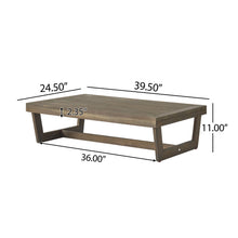 Load image into Gallery viewer, Elloree - Outdoor Coffee Table - Gray