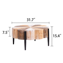 Load image into Gallery viewer, Flower Shaped Coffee Table For Living Room - Multicolor