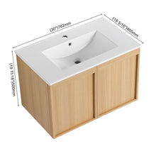 Load image into Gallery viewer, Floating Bathroom Vanity With Sink Combo