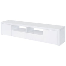 Load image into Gallery viewer, Garner - 2 Door Stand With Drawers Media Console - Gloss White