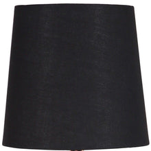 Load image into Gallery viewer, Copper Bedside Table Lamp With Empire Shade - Black
