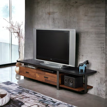 Load image into Gallery viewer, Elling - TV Stand - Walnut / Black