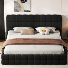 Load image into Gallery viewer, Upholstered Platform Bed With Headboard