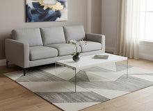 Load image into Gallery viewer, Glass Coffee Table - White And Clear