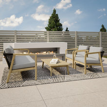 Load image into Gallery viewer, Palmetto - Outdoor Coffee Table - Light Teak
