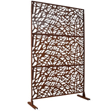 Load image into Gallery viewer, Outdoor & Indoor Freestanding Decorative Privacy Screen