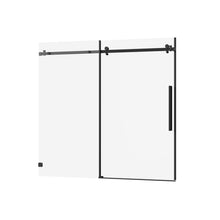 Load image into Gallery viewer, Frameless Tub Sliding Shower Door With Easy Clean Coating