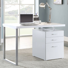 Load image into Gallery viewer, 3 Drawer Reversible Office Desk