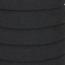 Load image into Gallery viewer, Boucle Round Storage Ottoman - Black