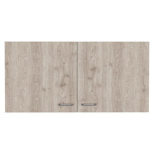 Load image into Gallery viewer, Wood Wall Mounted Accent Cabinet With Two Doors - Oak