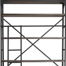 Load image into Gallery viewer, Four Tier Ladder Bookcase (380589) - Brown