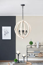 Load image into Gallery viewer, Chandelier, Hanging Light Fixture With Adjustable Chain For Kitchen, Bulb Not Included