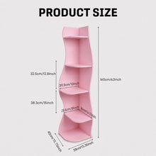 Load image into Gallery viewer, 5 Tier S - Shaped Corner Shelf For Living Room
