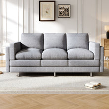 Load image into Gallery viewer, 3 Seater Sofa With Dual Layer Seat Cushions