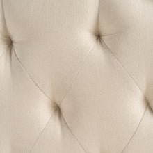 Load image into Gallery viewer, Queen & Full Size Headboard With Diamond Tufting And Nailhead Trim - Beige