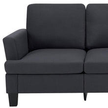 Load image into Gallery viewer, Linen Sofa - Dark Gray