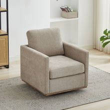Load image into Gallery viewer, Square Upholstered Swivel Accent Chair