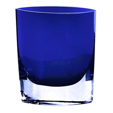 Load image into Gallery viewer, Oval Free Table Vase (375811) - Cobalt / Cobalt