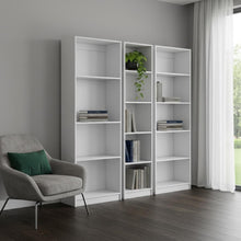 Load image into Gallery viewer, Fourteen Tier Modular Bookcase (Set of 3) (546625) - White