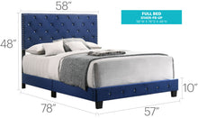Load image into Gallery viewer, Luxurious Upholstered Bed