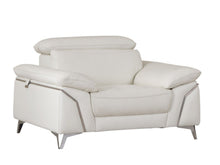 Load image into Gallery viewer, Fashionable Leather Chair - White