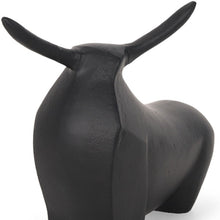 Load image into Gallery viewer, Bull Tabletop Sculpture (608727) - Black