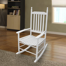 Load image into Gallery viewer, Wooden Porch Rocker Chair, Without Mat