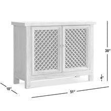 Load image into Gallery viewer, Arden - 2 Door Accent Storage Cabinet - Natural