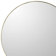 Load image into Gallery viewer, 30" Round Framed Accent Mirror - Gold