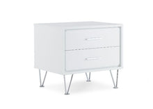 Load image into Gallery viewer, Nightstand With Manufactured Wood Top - White