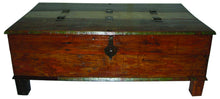 Load image into Gallery viewer, 50" Solid Wood Distressed Lift Top Coffee Table - Natural