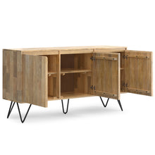 Load image into Gallery viewer, Hunter - 3 Door Sideboard Buffet With Hairpin Legs - Natural