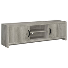 Load image into Gallery viewer, Conifer - TV Stand With Adjustable Shelves - Gray