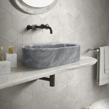 Load image into Gallery viewer, Bathroom Vessel Sink, Semi Polished Surface