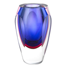 Load image into Gallery viewer, Table Vase - Clear / Purple