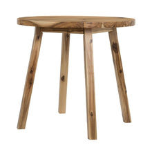 Load image into Gallery viewer, Round Dining Table, Solid Wood - Natural Wood / Brown