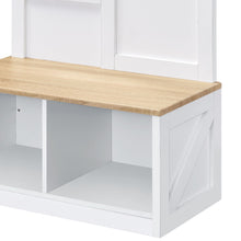 Load image into Gallery viewer, Melati - Hall Tree - Light Oak / White