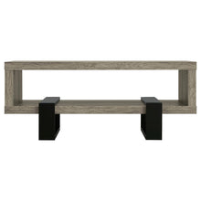 Load image into Gallery viewer, 1 Shelf Coffee Table Design And Accents - Gray