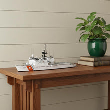 Load image into Gallery viewer, Hand Painted Model Boat (624391) - White