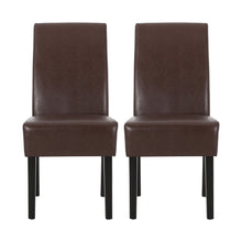 Load image into Gallery viewer, Contemporary Dining Chair With Rubberwood Legs (Set of 2)