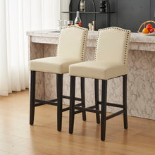 Load image into Gallery viewer, Counter Height Upholstered Bar Stools (Set of 2)