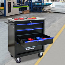 Load image into Gallery viewer, Drawer Multifunctional Tool Cart With Wheels