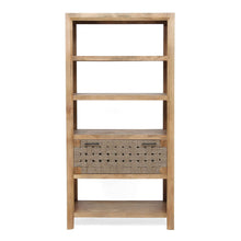 Load image into Gallery viewer, Shelf With Drawer - Beige Brown